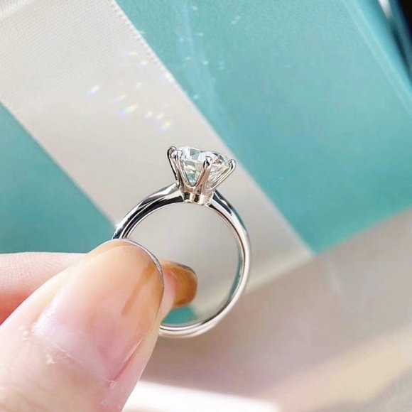 Certified 2ct. t.w. Diamond Solitaire Engagement Ring - Picture 5 of 16